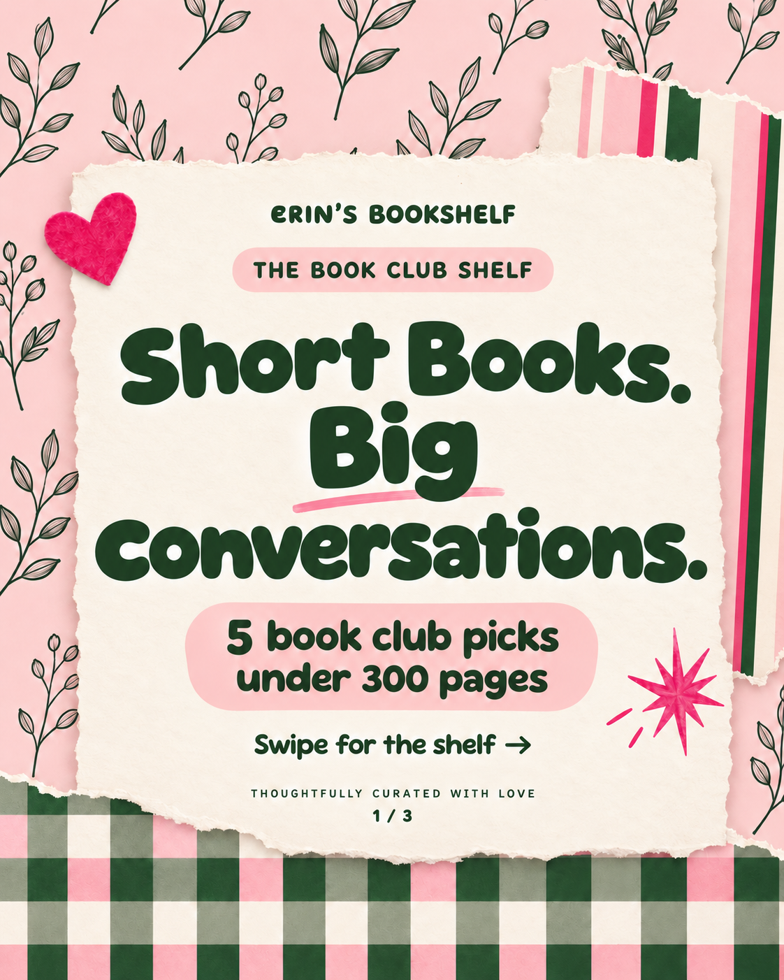 Short Book Club Books Under 300 Pages
