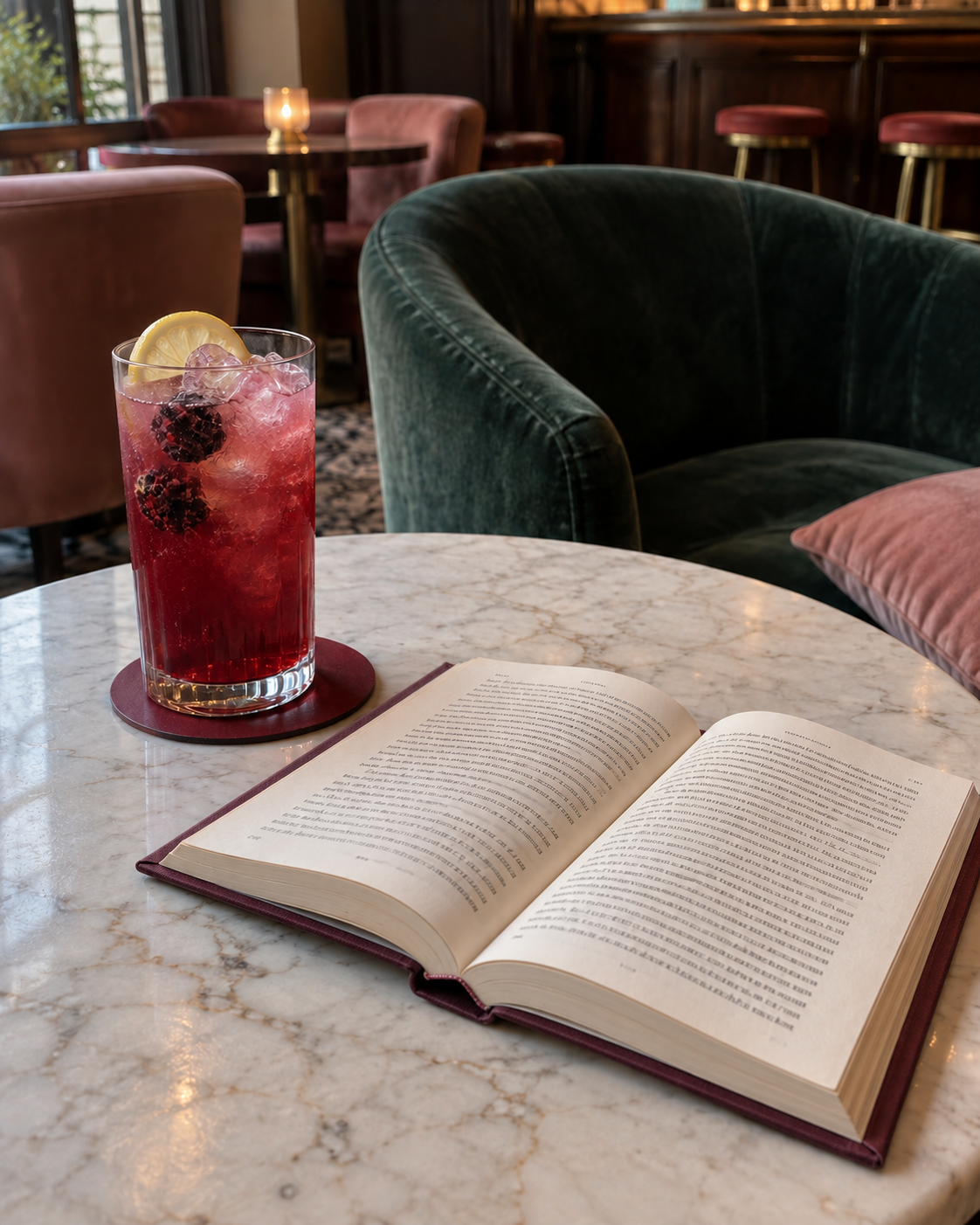 On the Rocks & Between the Pages