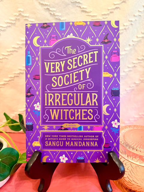 The Very Secret Society of Irregular Witches by Sangu Mandanna paperback book cover