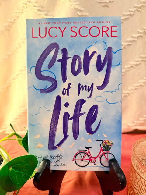 Story of My Life by Lucy Score paperback book cover