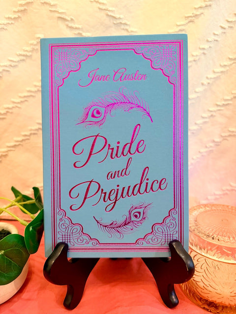 Pride and Prejudice by Jane Austen paperback book cover