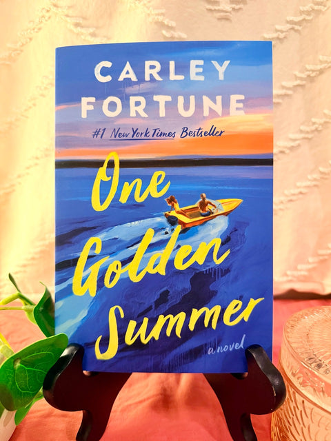 One Golden Summer by Carley Fortune paperback book cover