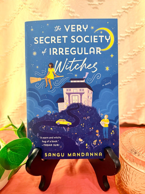 The Very Secret Society of Irregular Witches by Sangu Mandanna paperback book cover
