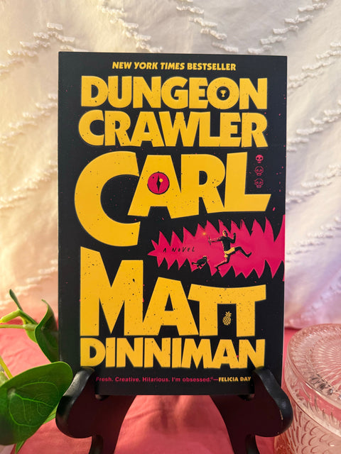 Dungeon Crawler Carl by Matt Dinniman paperback book cover