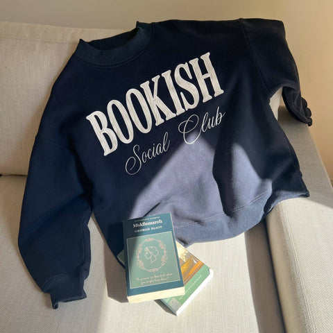 Bookish Social Club Mockneck Crew
