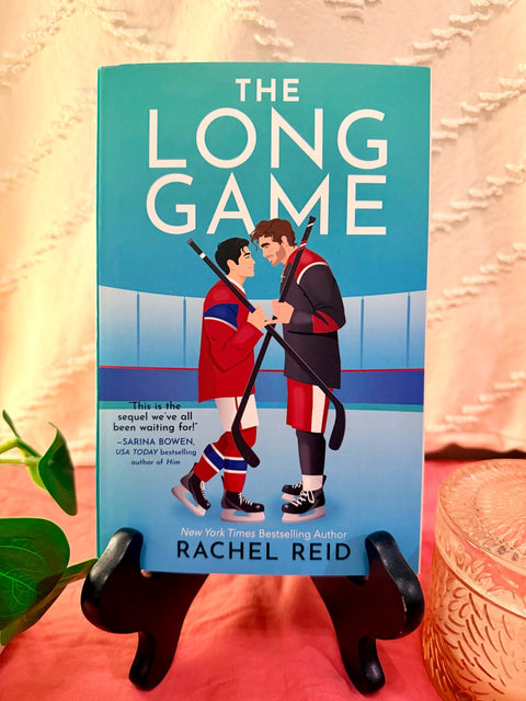 The Long Game by Rachel Reid paperback book cover