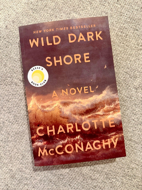 Wild Dark Shore by Charlotte McConaghy paperback book cover
