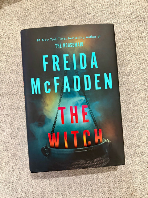 The Witch by Freida McFadden hardcover book cover