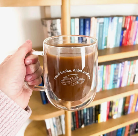 Read Books Drink Coffee Mug