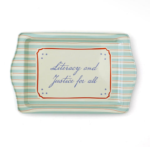 Literacy & Justice For All Trinket Tray