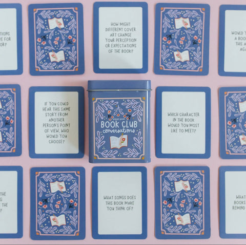 Book Club Reading Conversation Cards