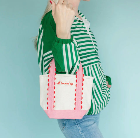 All Booked Up Book Tote
