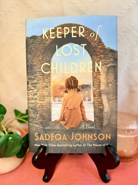 Keeper of Lost Children by Sadeqa Johnson hardcover book cover