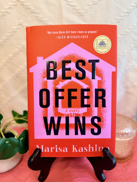 Best Offer Wins by Marisa Kashino hardcover book cover