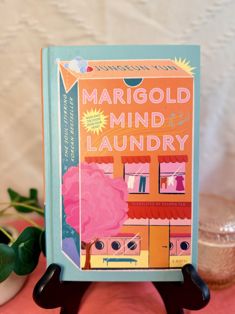 Marigold Mind Laundry by Jungeun Yun hardcover book cover