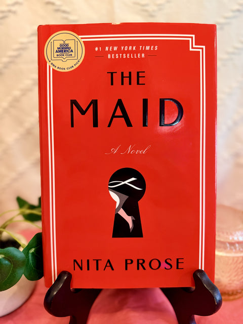 The Maid by Nita Prose hardcover book cover