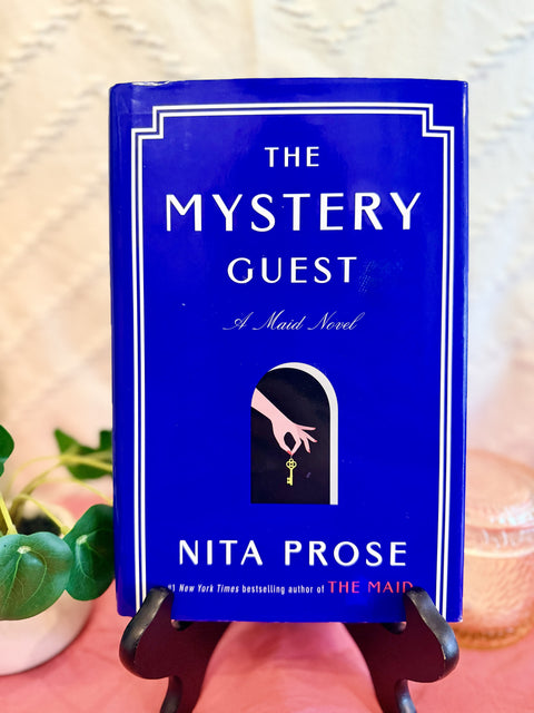 The Mystery Guest by Nita Prose hardcover book cover