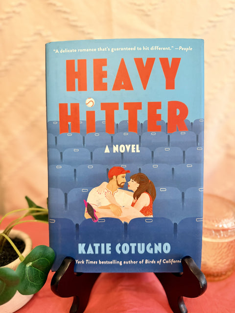 Heavy Hitter by Katie Cotugno hardcover book cover