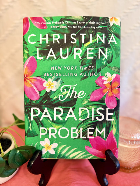 The Paradise Problem by Christina Lauren hardcover book cover