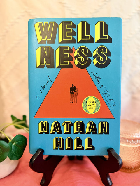 Wellness by Nathan Hill hardcover book cover