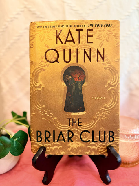The Briar Club by Kate Quinn hardcover book cover