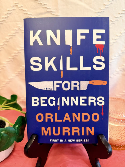 Knife Skills for Beginners by Orlando Murrin paperback book cover