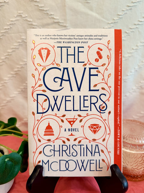 The Cave Dwellers by Christina McDowell paperback book cover