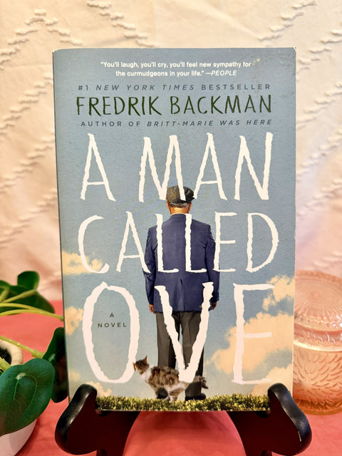 A Man Called Ove by Fredrik Backman paperback book cover