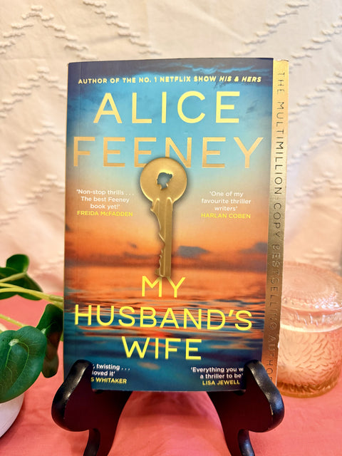 My Husband's Wife by Alice Feeney paperback book cover