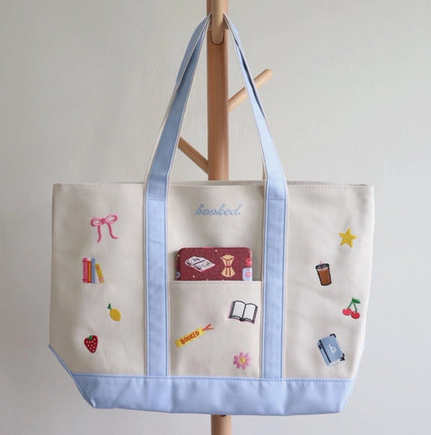The Icon Canvas Book Tote