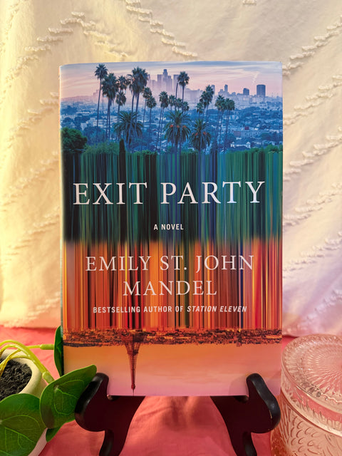 Exit Party by Emily St. John Mandel hardback book cover